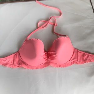 Scalloped bikini top